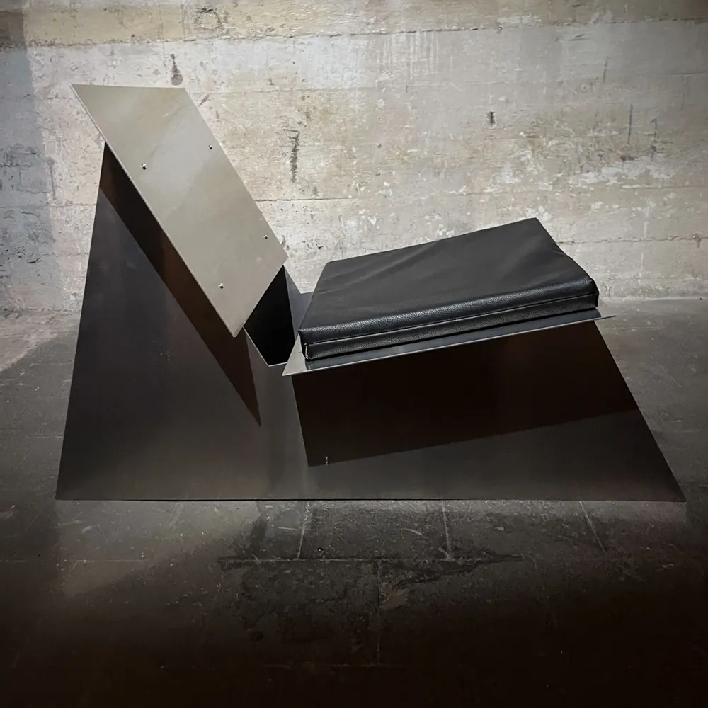 Fauteuils de jardin - Chaise longue en aluminium - Fauteuil design minimaliste métallique - CASE STUDIOS