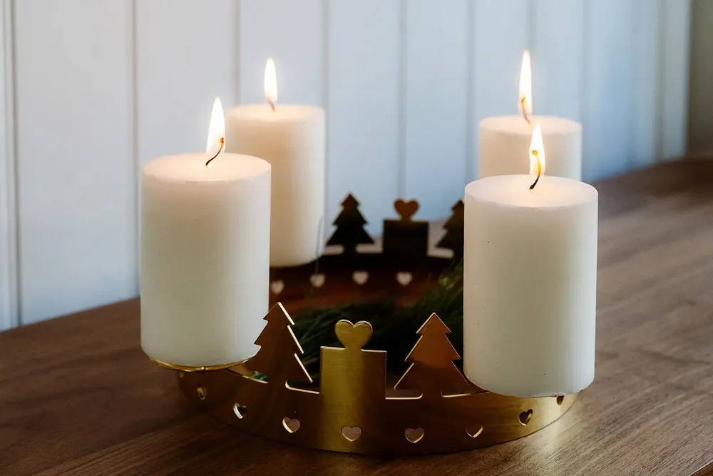 Autres décorations de Noël - Couronne de l'Avent - WE LOVE SEASONS