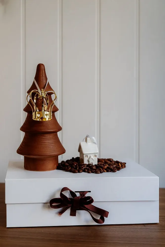 Guirlandes et boules de Noël - Couronne en or - Décoration de sapin - WE LOVE SEASONS