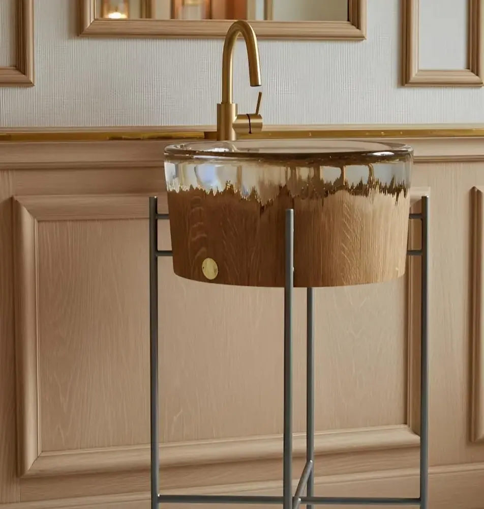 Washbasins - Sink SOURCE - SÈVE COLLECTION - MEUBLES THOURET