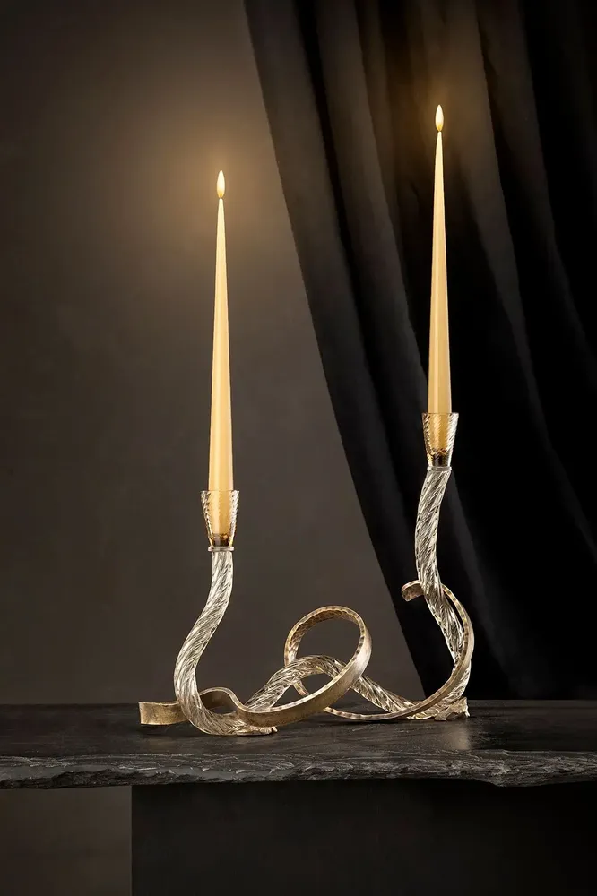 Decorative objects - RIBBON CANDLEHOLDER - AINA KARI