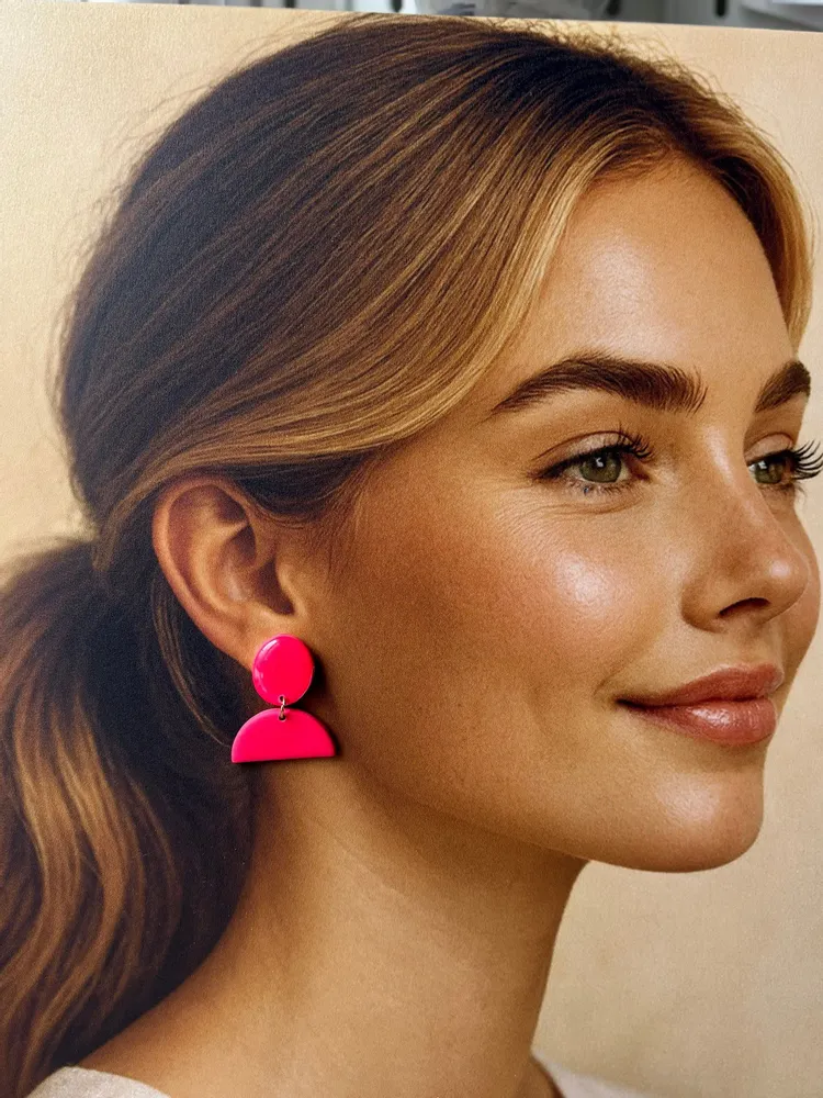 Jewelry - Colourful geometric earrings - LES TRÉSORS DE CIA