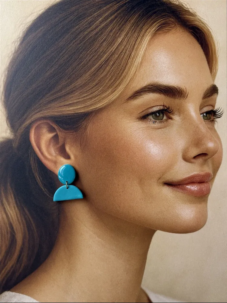 Jewelry - Colourful geometric earrings - LES TRÉSORS DE CIA