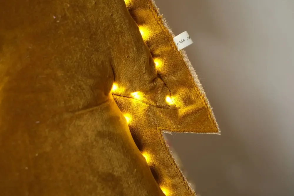 Decorative objects - Terre luminous fir trees - ROSE VELOURS