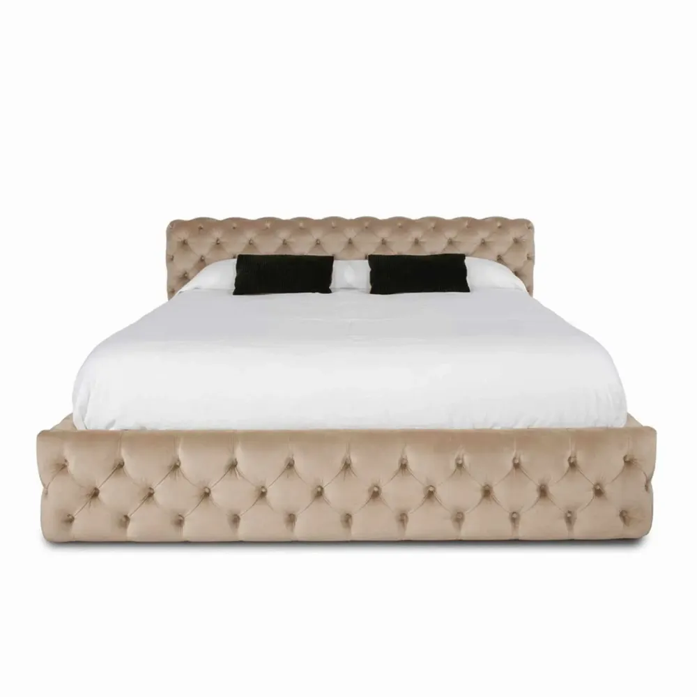 Beds - Capiton Bed Contemporain  | Bed - CREARTE COLLECTIONS