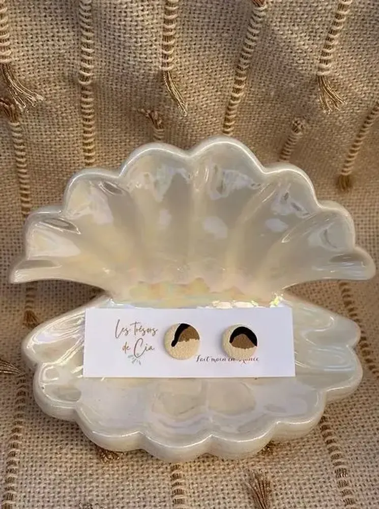 Jewelry - LEOPARD stud earrings - LES TRÉSORS DE CIA