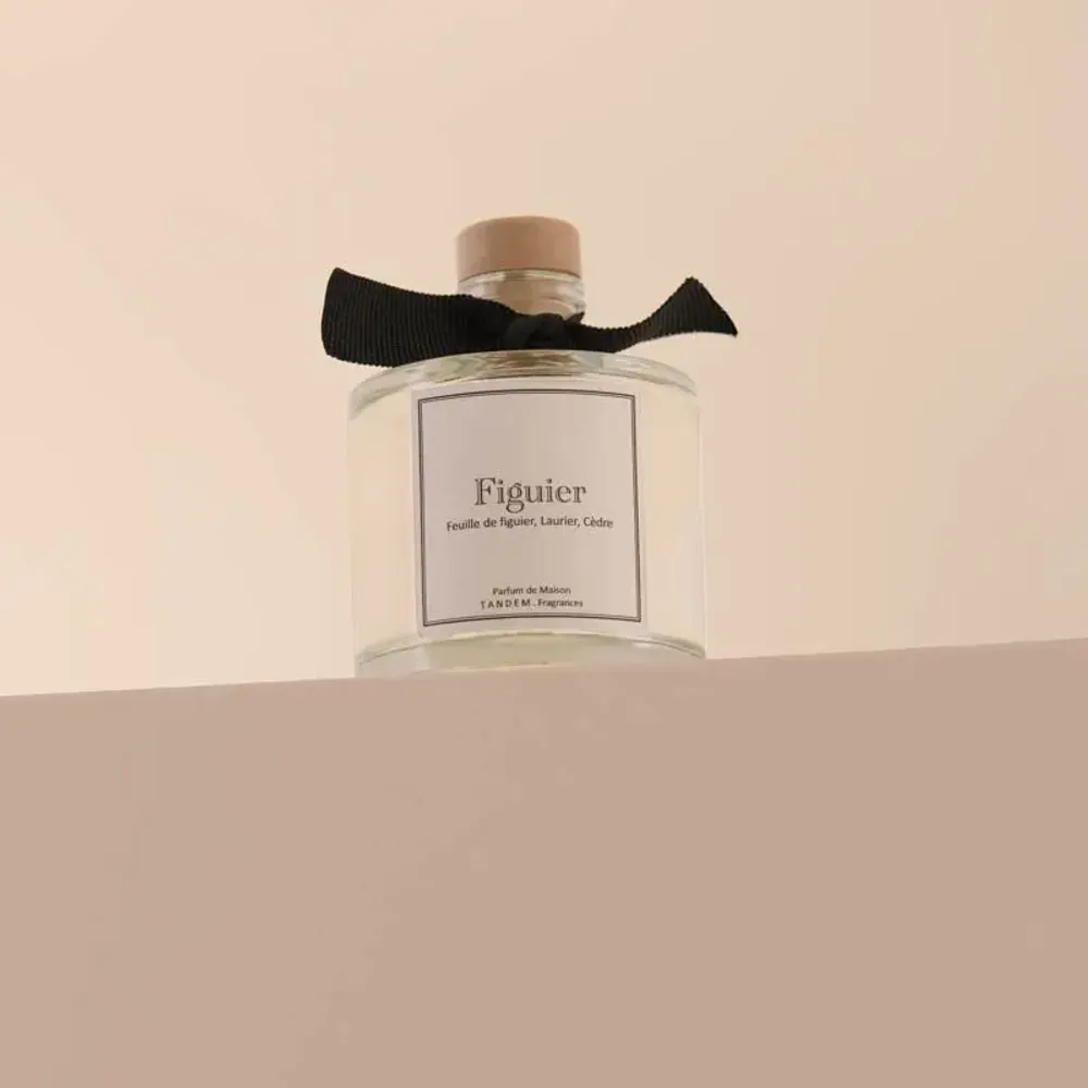 Diffuseurs de parfums - Diffuseur parfumé à bâtonnets Figuier 100ml - TANDEM FRAGRANCES