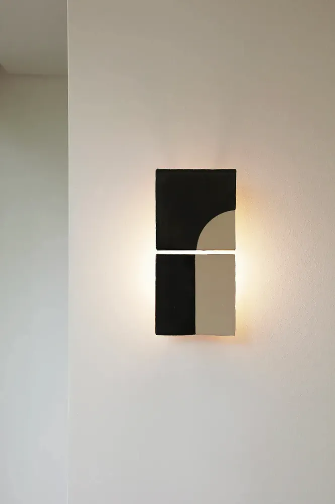 Wall lamps - Ceramic Wall light Tiles - VIOLAINE D'HARCOURT LIGHTING