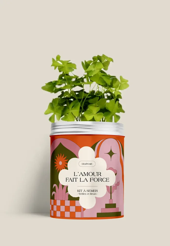 Floral decoration - Sowing Kit - Love is Strength - DIAIWAIE