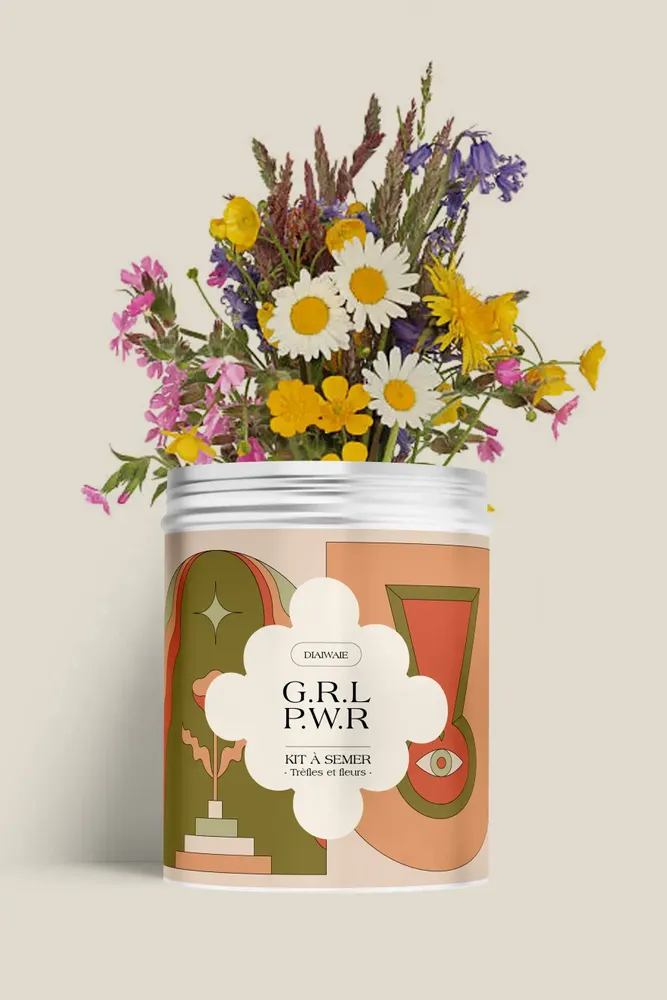 Floral decoration - Seeding Kit - GRL PWR - DIAIWAIE