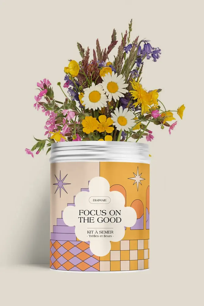 Floral decoration - Sowing kit - Focus on the good - DIAIWAIE