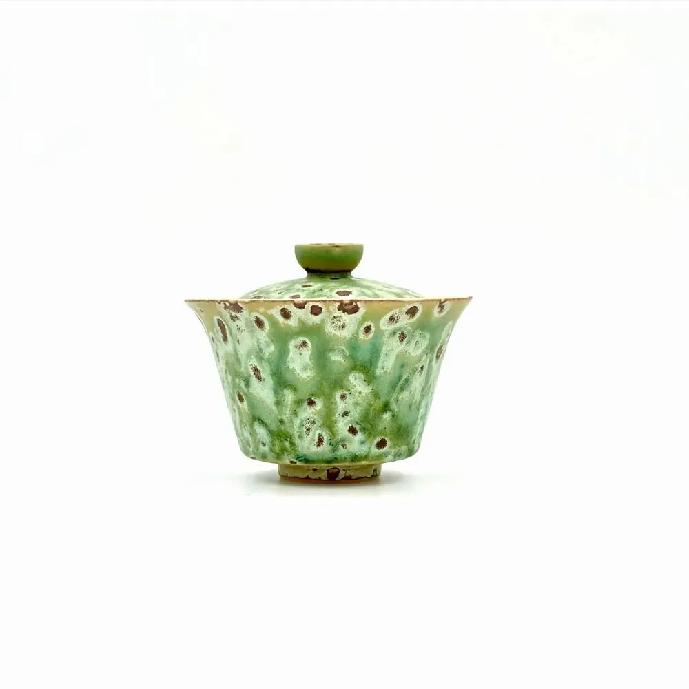 Tea and coffee accessories - Tea Ware Gaiwan | Green Tone - GLAZARA