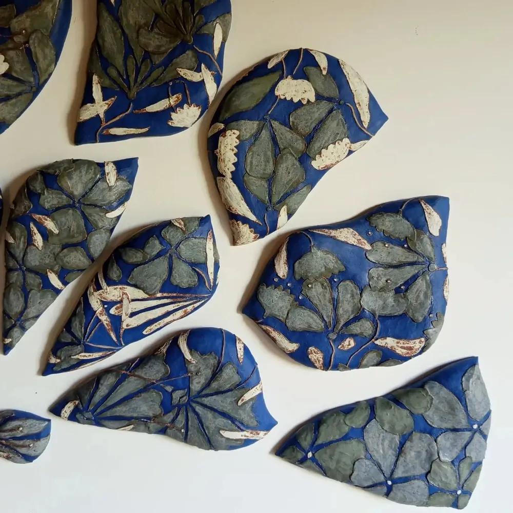 Céramique - Agapanthe - ATELIER BLUENOTE