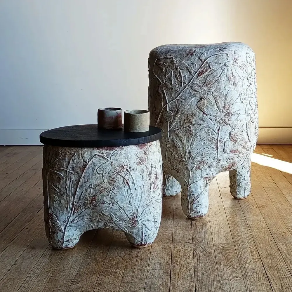 Tabourets - Jardin d'hiver - ATELIER BLUENOTE