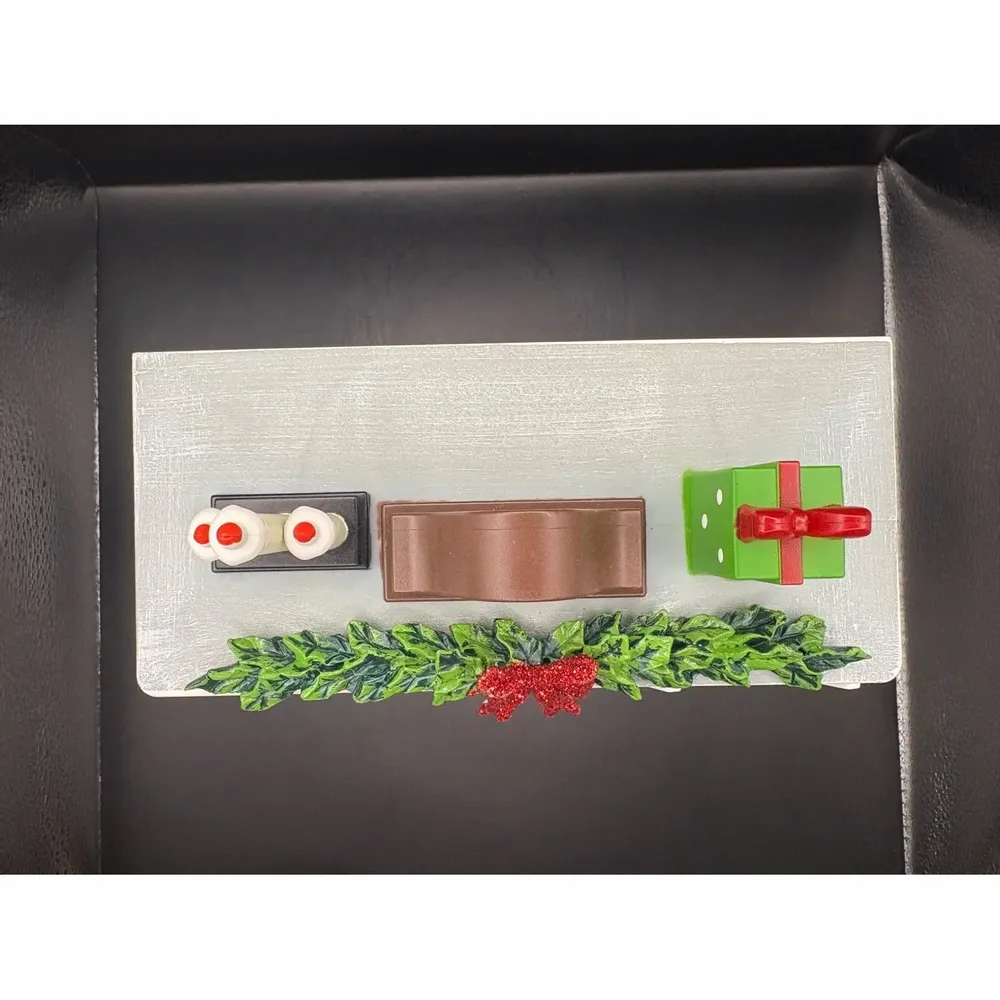 Other Christmas decorations - Christmas LED Fireplace Scene – Santa Delivering Gifts - BLUE STAR B.V.