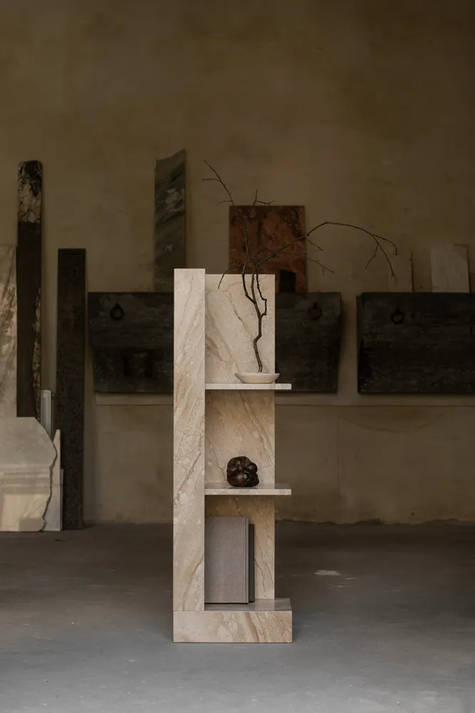 Bookshelves - CONE Marble - UN'COMMON