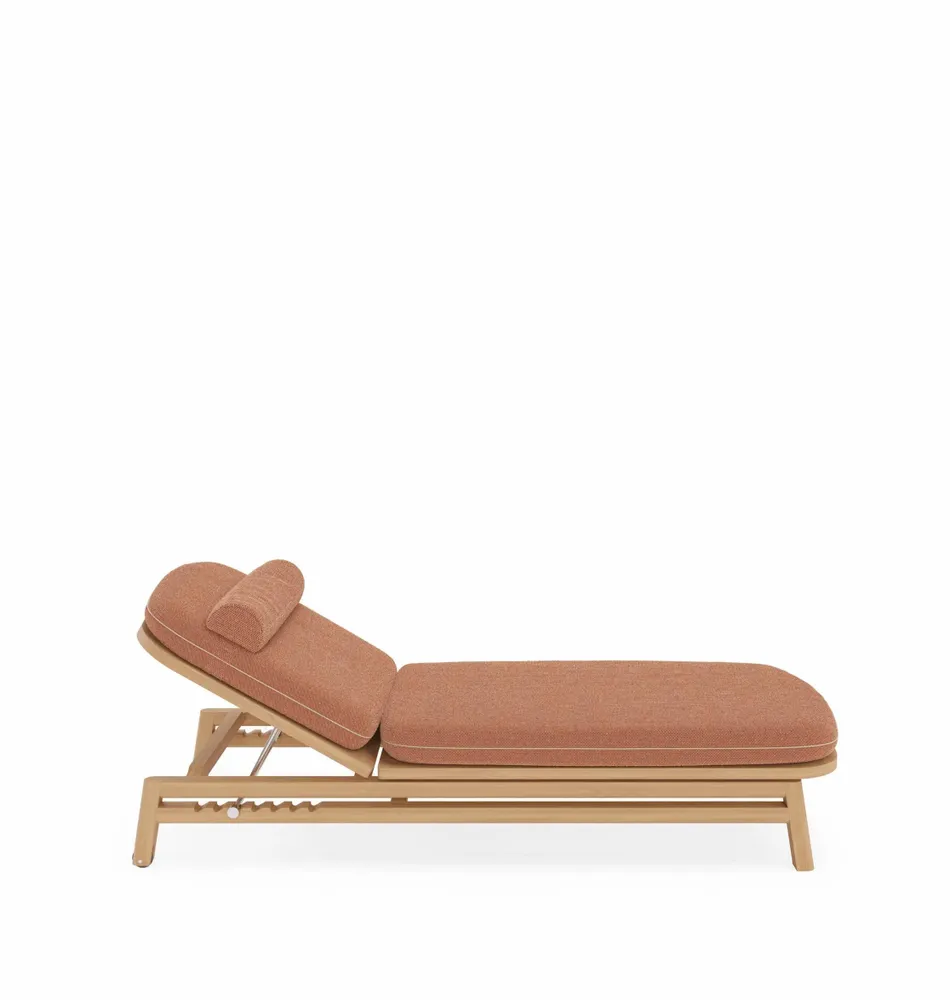 Deck chairs - Single Sunbed - FJAKA FURNITURE