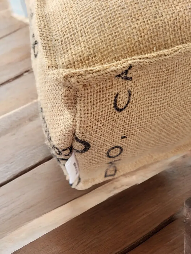 Ottomans - Bica Jute coffee sack - Floor cushion - ARTISAN BY MF