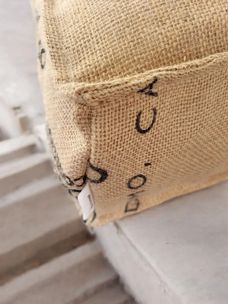 Ottomans - Bica Jute coffee sack - Floor cushion - ARTISAN BY MF