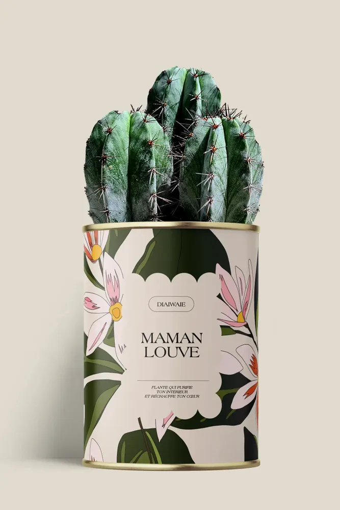 Gifts - Maman Louve - Maxi Cactus - DIAIWAIE