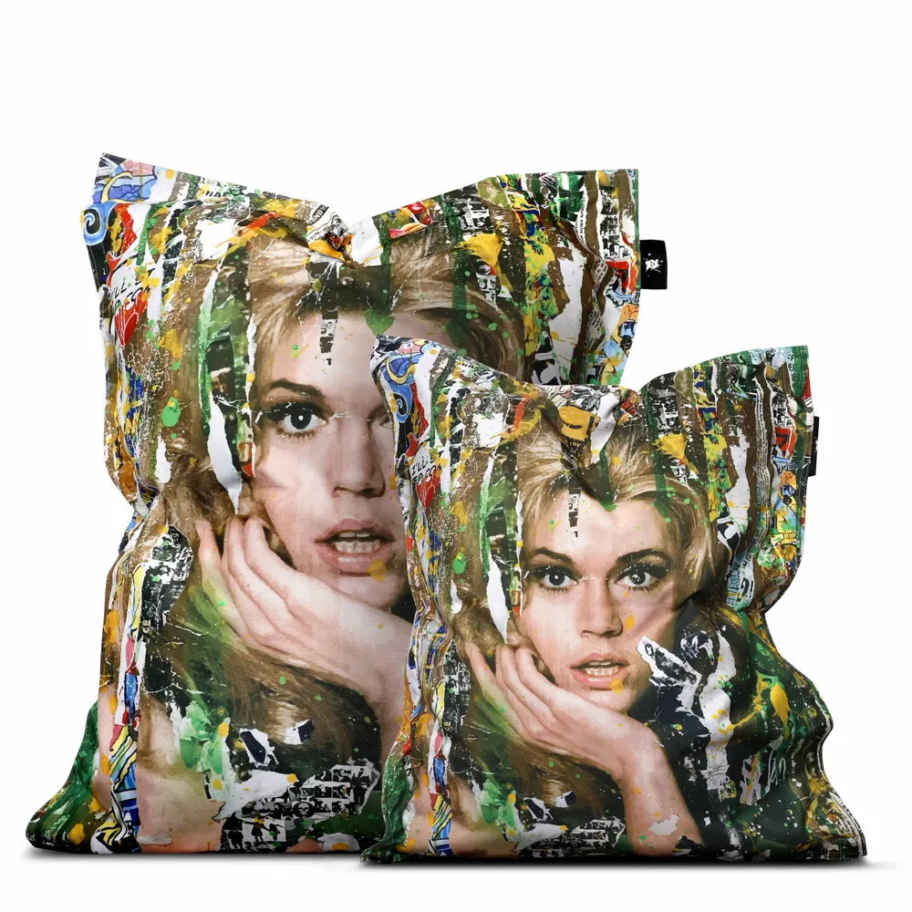 Lawn armchairs - Jane outdoor/indoor bean bag - Design by Anne Mondy - ARTDECORIS