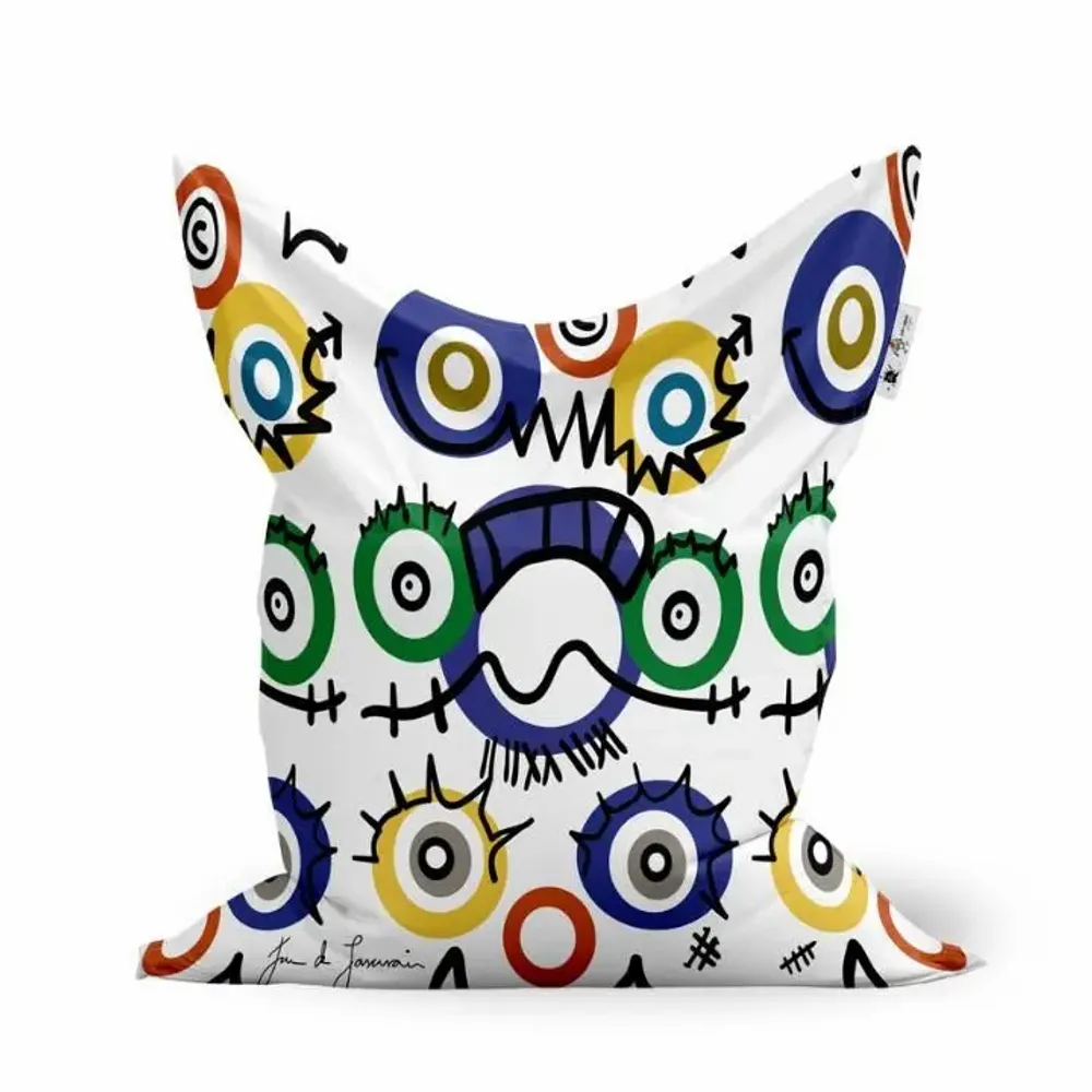 Lawn armchairs - Ojitos outdoor/indoor bean bag - Design by Juan de Lascurain - ARTDECORIS