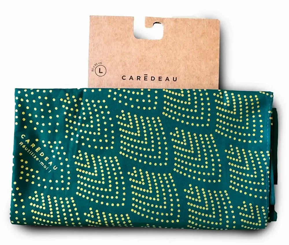 Gifts - Reusable Gift Wrap – North Pole Green - CARÉDEAU PAPIER CADEAU RÉUTILISABLE