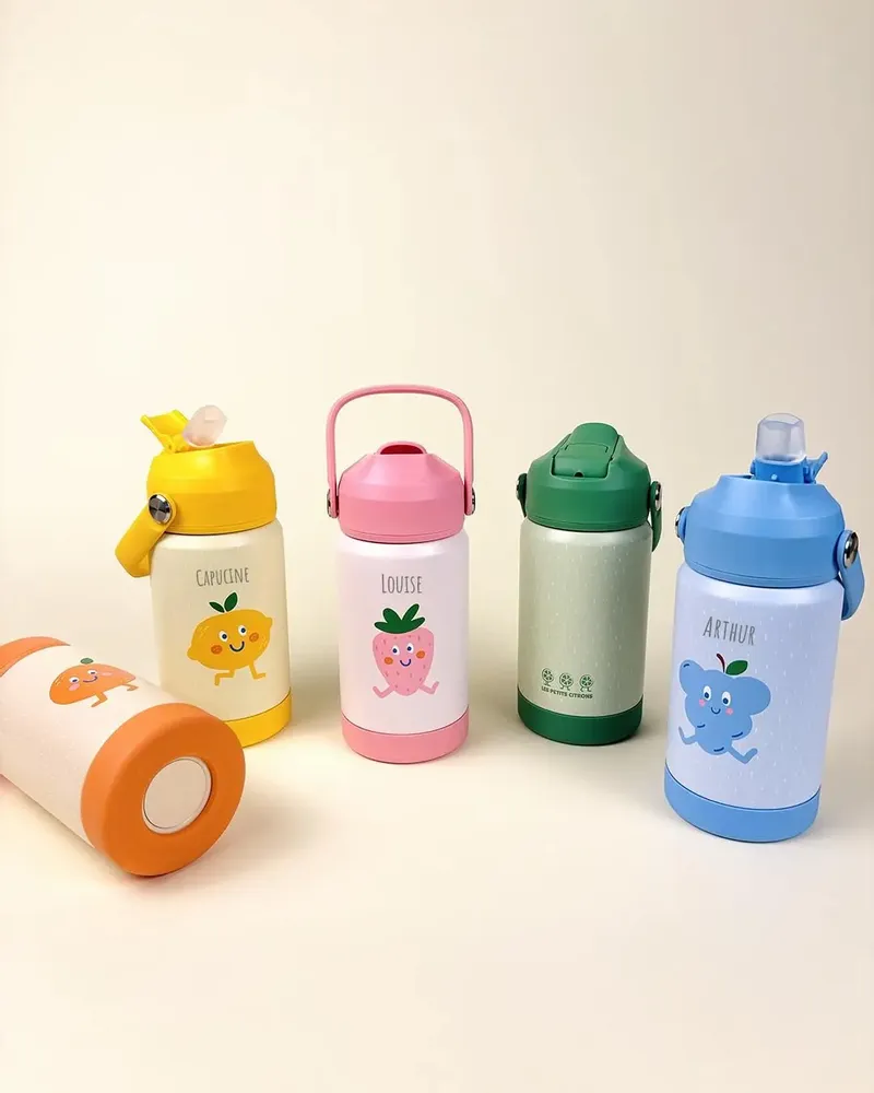 Accessoires pour puériculture - Nour la Gourde en Acier Inoxydable - LES PETITS CITRONS