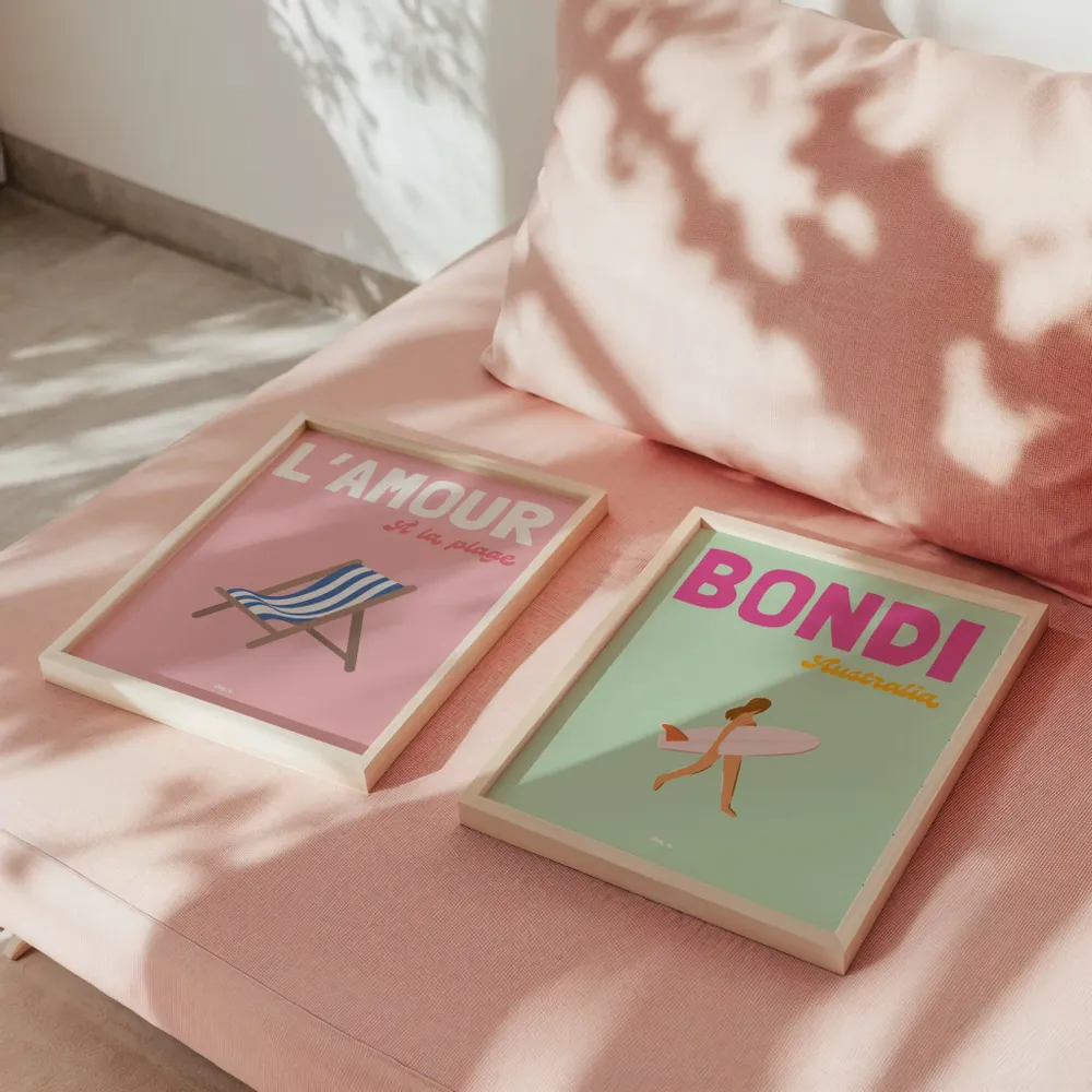 Decorative wall frescoes - Sea u poster collection - SEA U