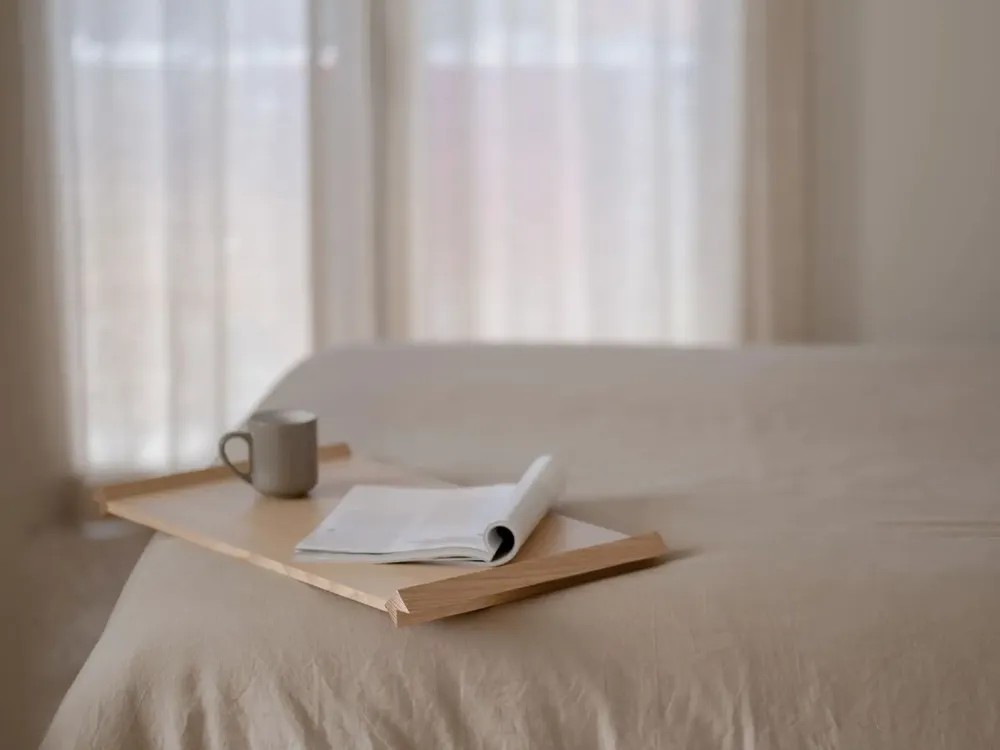 Kitchens furniture - TRAVE – Minimalist Tray in Ash Wood - MOR