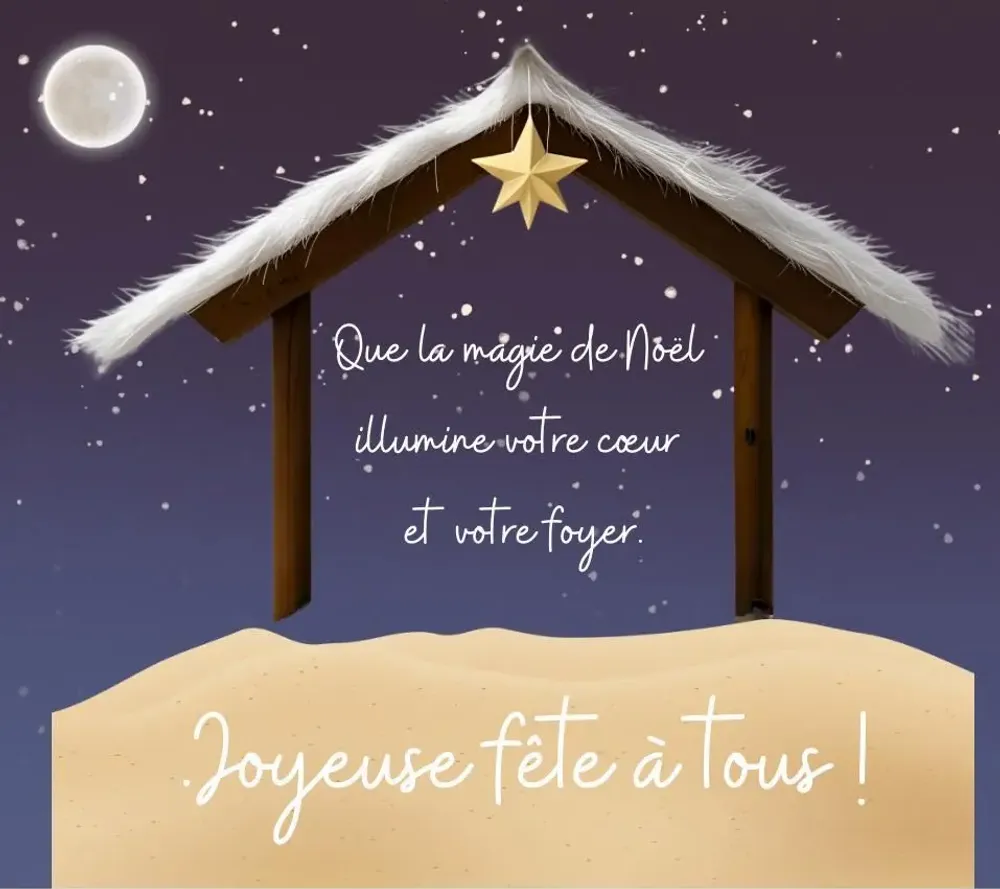 Candles - Christmas candle surprise decoration -Merry Christmas - Nativity scene - BOUGIES CANDLEARTH