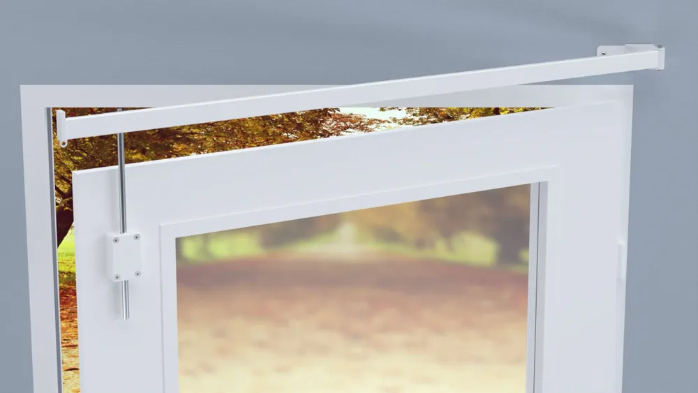 Rideaux et voilages - Tringle à rideau pour porte d'entrée ou porte de service - CESSOT DECORATION