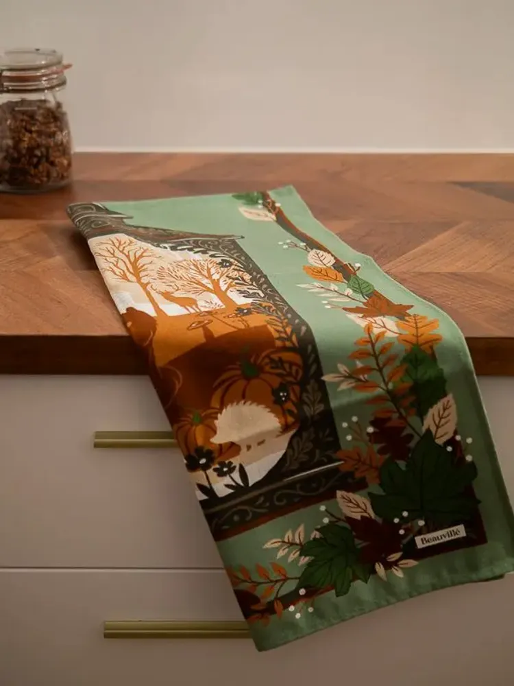 Linge de table textile - Torchon La Lanterne - BEAUVILLÉ