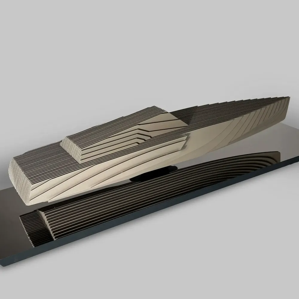 Sculptures, statuettes et miniatures - Sculpture sur socle WP 01 Sand-Mirror - ANTOINE F.