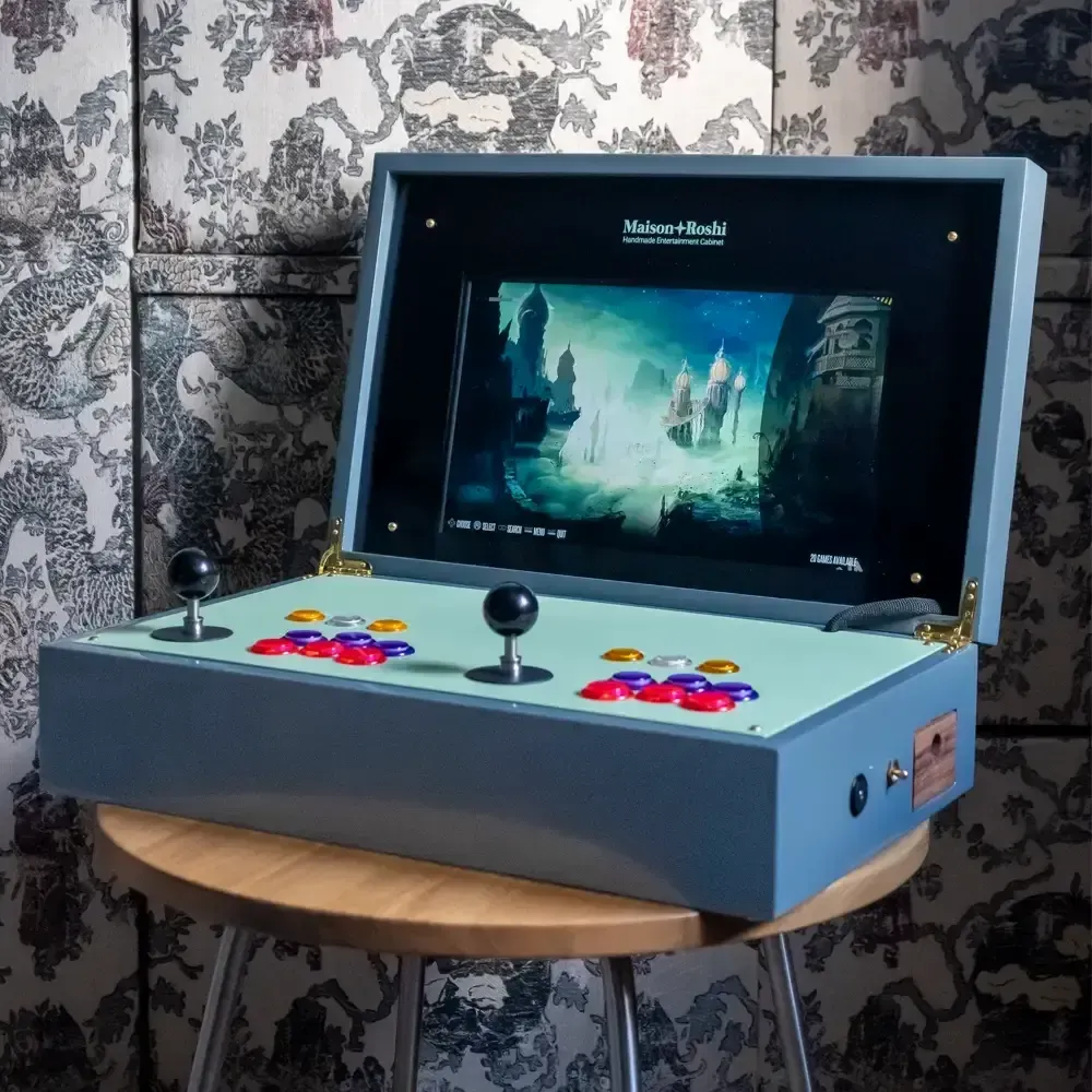Cadeaux - Armoire de jeux d'arcade portable Marianna - MAISON ROSHI - LUXURY ENTERTAINMENT CABINETS