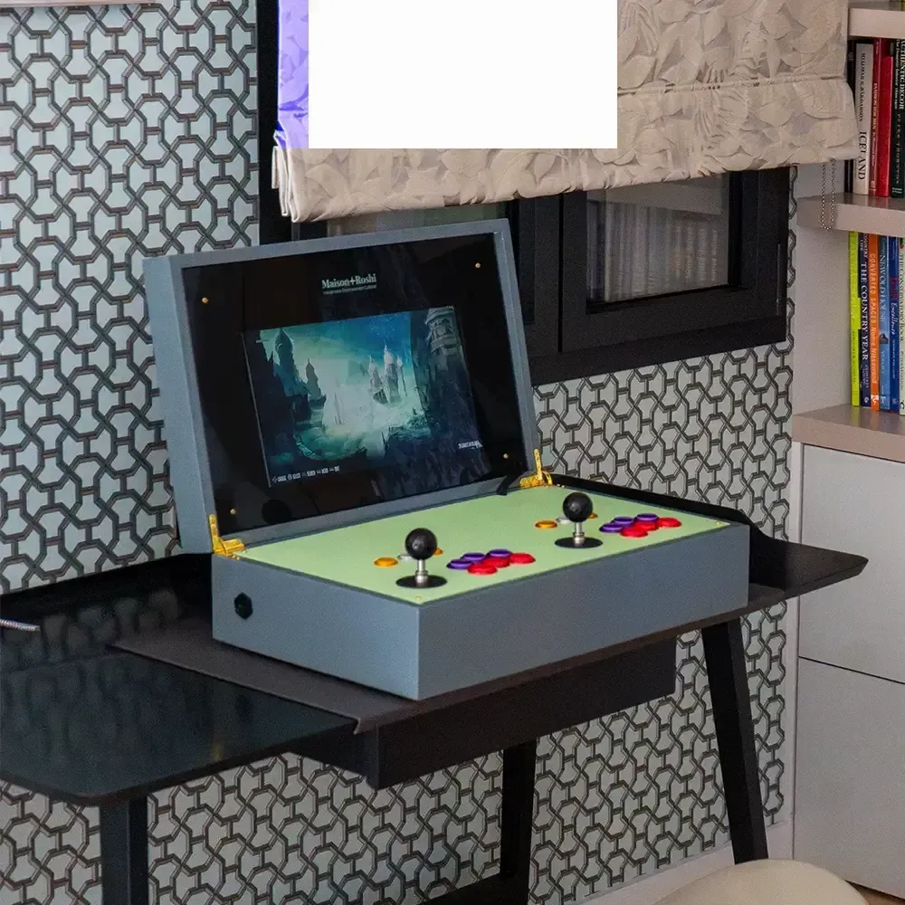 Cadeaux - Armoire de jeux d'arcade portable Marianna - MAISON ROSHI - LUXURY ENTERTAINMENT CABINETS