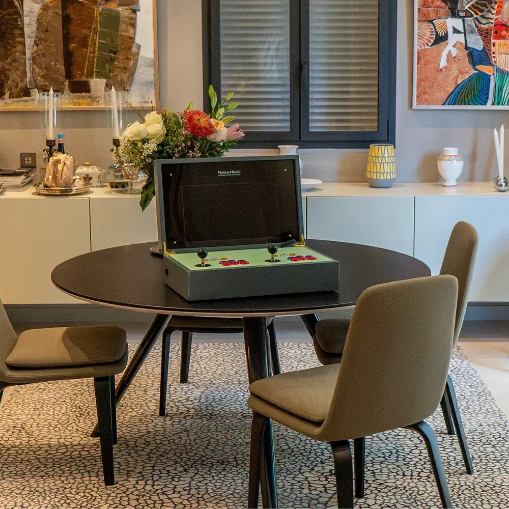 Cadeaux - Armoire de jeux d'arcade portable Marianna - MAISON ROSHI - LUXURY ENTERTAINMENT CABINETS