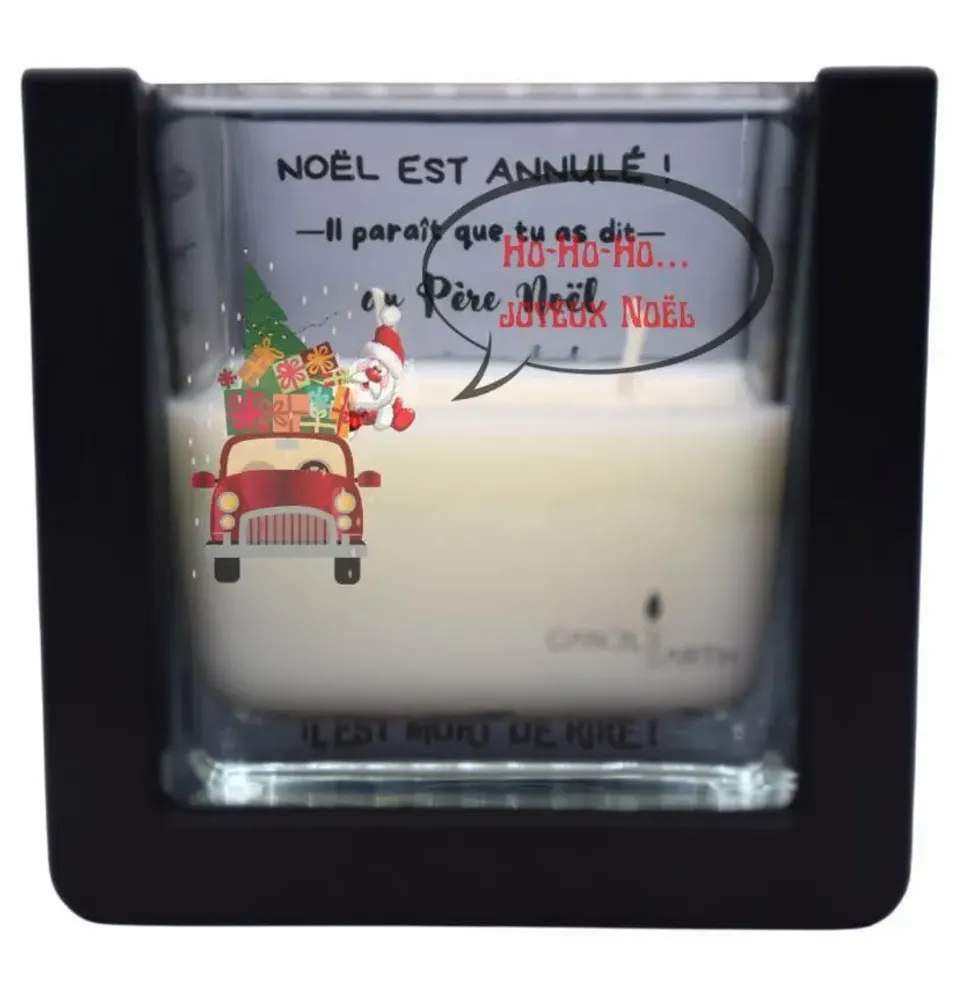 Gifts - Christmas candle surprise scented decoration - Ho-Ho-Ho - BOUGIES CANDLEARTH