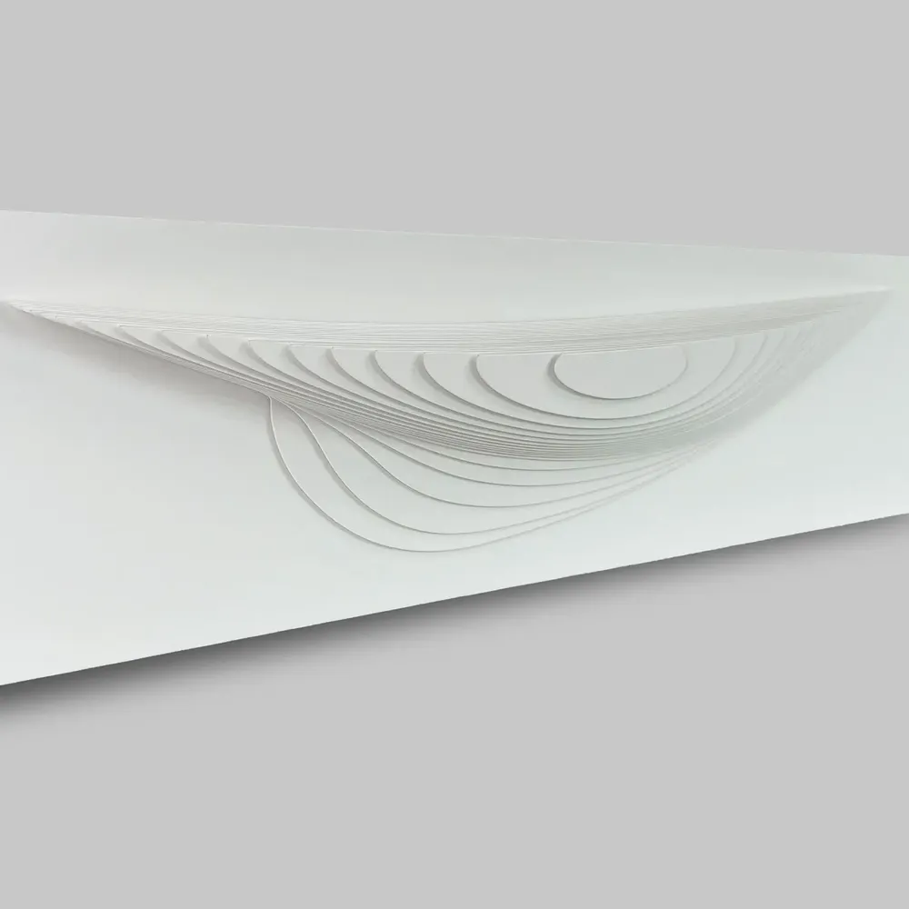 Sculptures, statuettes et miniatures - Sculpture murale PD 02 White-White - ANTOINE F.