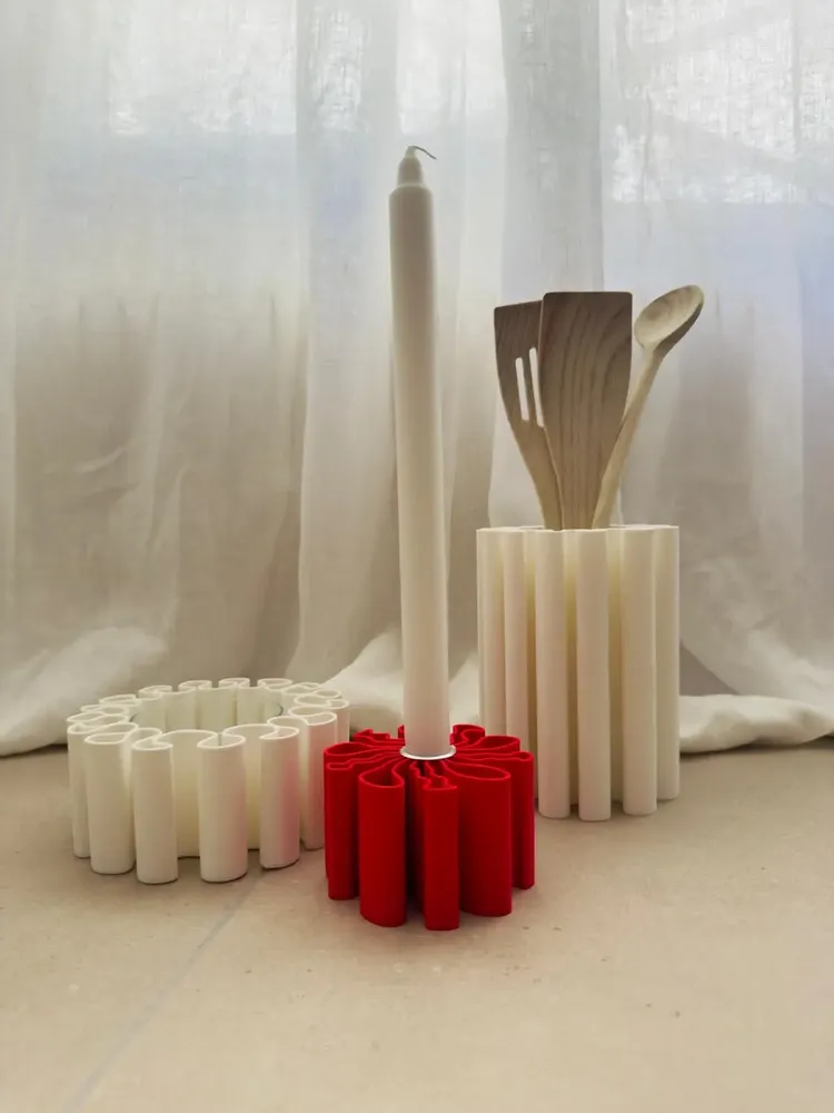 Design objects - Candle holder from the Pedalo collection - ATELIER MAHD