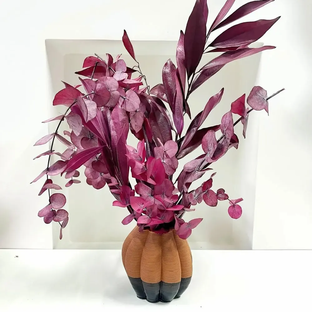 Vases - 3D PETRA NOIR en argile émaillée - COMMON PLACE YOUR URBAN JUNGLE