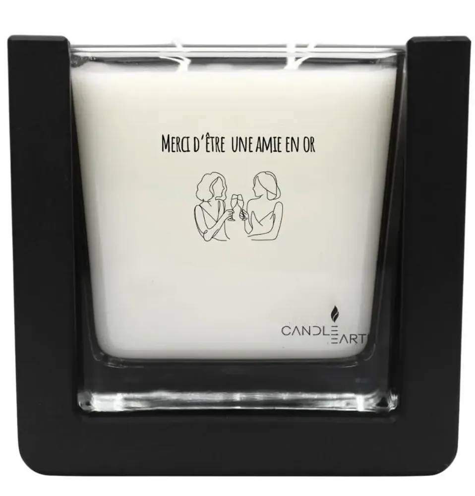 Candles - Scented surprise candle decoration - Merci 💕 Amie 2 - BOUGIES CANDLEARTH