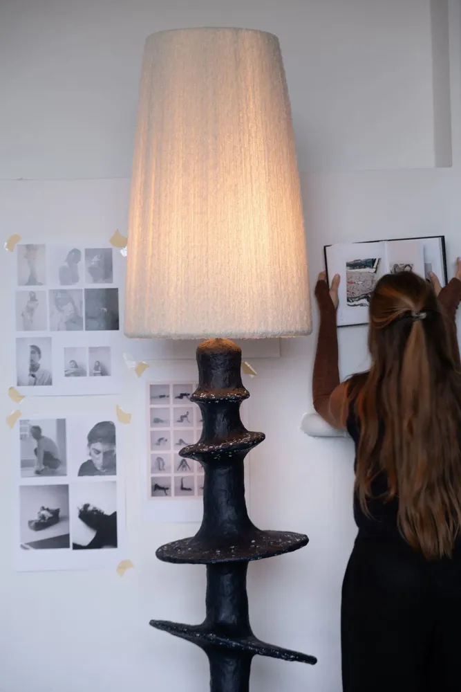 Floor lamps - Orbita Sculptural Floor Lamp - PLETOSTUDIO