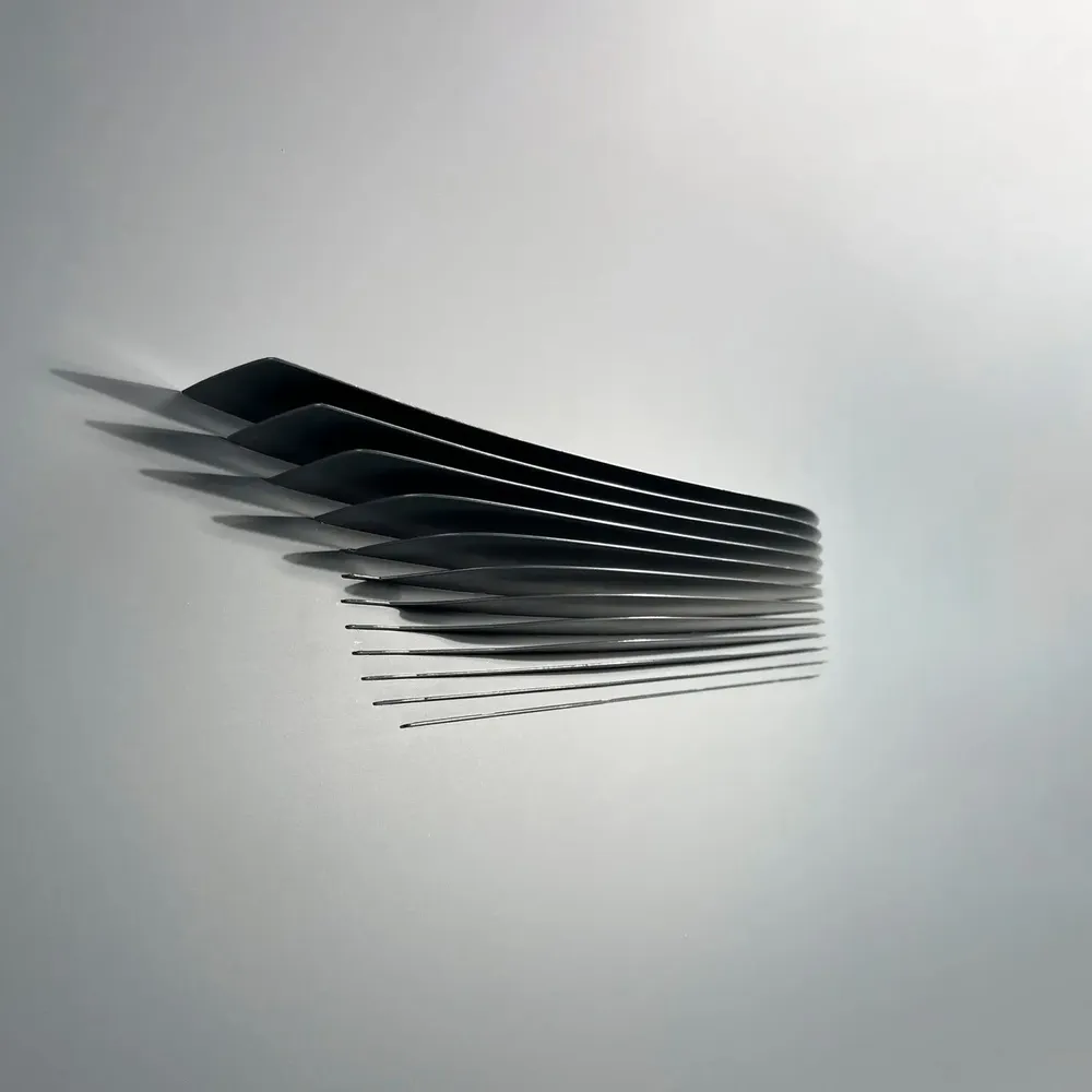 Sculptures, statuettes et miniatures - Sculpture murale SU 02 Charcoal-Charcoal - ANTOINE F.