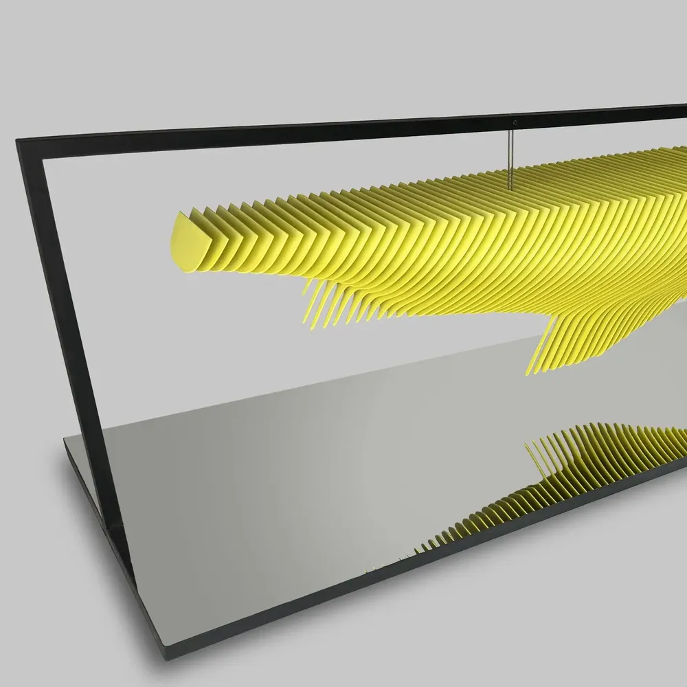 Sculptures, statuettes et miniatures - Sculpture sur socle IN 02 Lemon-Mirror - ANTOINE F.