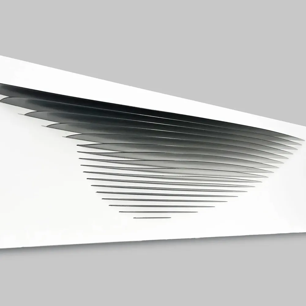 Sculptures, statuettes et miniatures - Sculpture murale PD01 Charcoal-White - ANTOINE F.