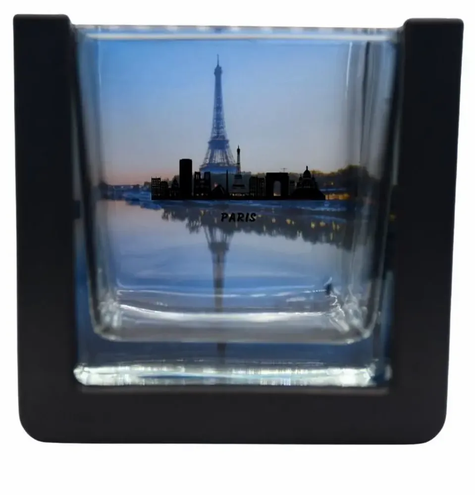 Objets design - Bougie surprise parfumée - Villes - Paris 235 gr de cire végan - BOUGIES CANDLEARTH