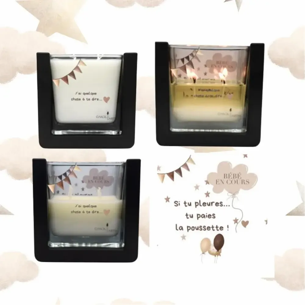 Cadeaux - Naissance 🧸 - Pti'bou - BOUGIES CANDLEARTH