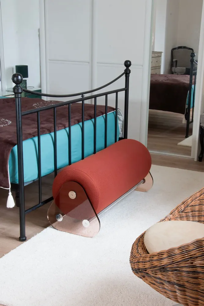 Chaises de jardin - POUF-BANC MW06  parois en PMMA coulé -mousse HR ou Alveolaire - - KUUMO DESIGN