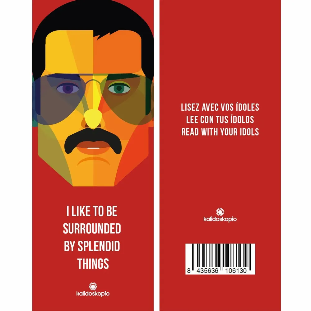 Gifts - Geo Fredy Bookmark with English phrase - KALIDOSKOPIO